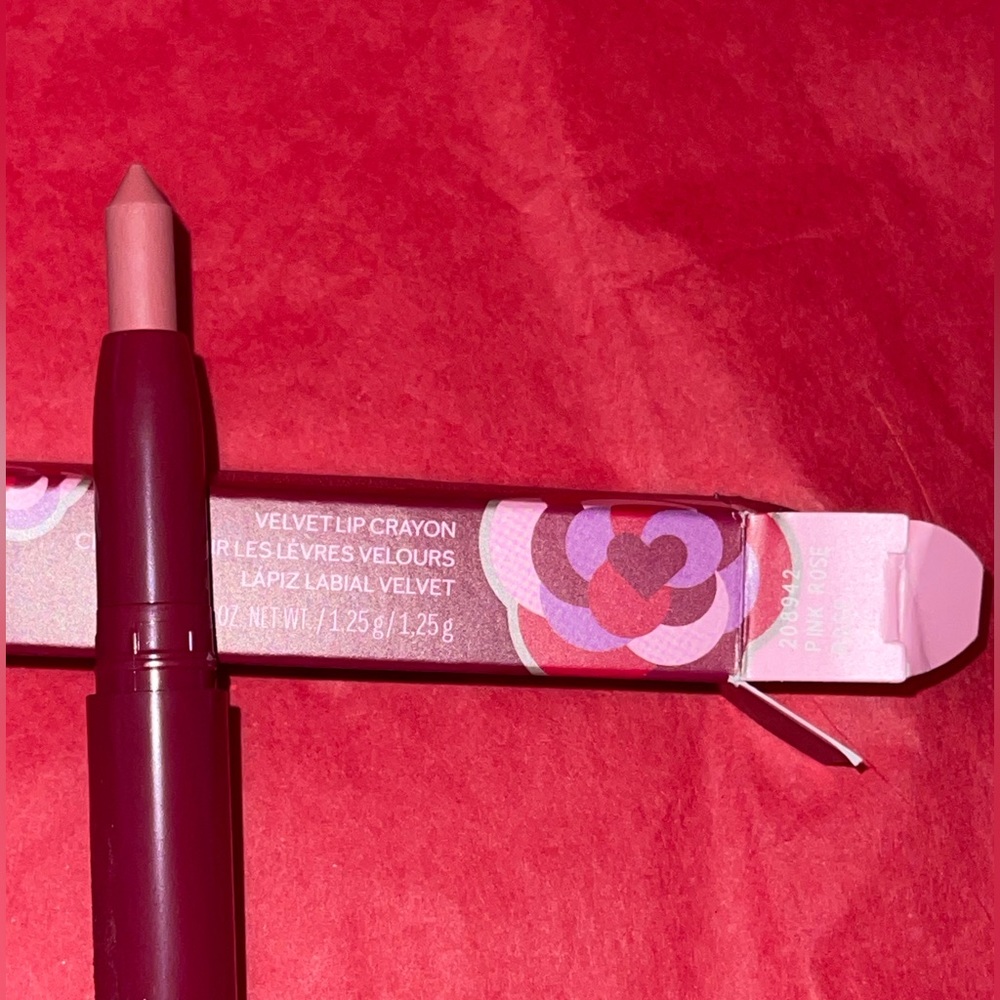 LIMITED EDITION MARY KAY 60TH ANNIVERSARY VELVET LIP CRAYON PINK ROSE